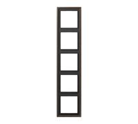 Jung LS 5 Gang Cover Frame Antique Brass - ME2985AT