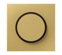 Jung LS Range Classic Brass Dimmer Cover Plate - ME1740C