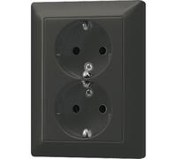 Jung LS RANGE Wall Outlet (WCD Switchgear) (European Socket) - AL5020KIAN-L