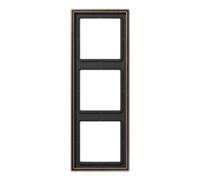 Jung Rahmen 3fach Series LS Antique Brass, 1 Piece, Me 2983 at