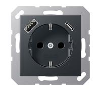 Jung Wall Outlet Box (WCD Switchgear) (European Socket) - A1520-15CAANM
