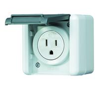 Jung WG800 Wall Outlet Box (WCD Switchgear) - 821-15USW