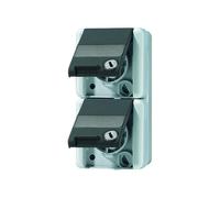 Jung WG800 Wall Outlet Box (WCD Switchgear) (European Socket) - 822NAWSL
