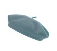JUNGANRHA® Women's Beret Hat - Vintage French Style - Sea Green - One Size - Wool - UPF50+ Sun Protection