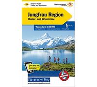 Jungfrau Region Hiking Map : 1:60 000 18