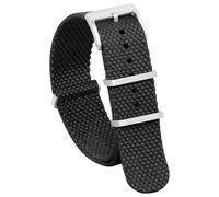 JUNGHELE Nylon strap Nylon watch band for men and women,One-Piece 20mm/22mm watch band