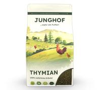 Junghof Thyme for Poultry, 200 g, 100% Natural Feed for Poultry, Support of the Bronchial System during Autumn and Winter Time, Thyme Rubbing