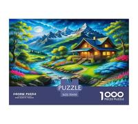 Jungle 1000 Piece Jigsaw Puzzles Fun Challenging Modern Woods Puzzles Game Creativity & Gift Giving Suitable for Children & People Aged 14+ 70x50cm/1000pcs