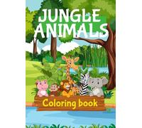 Jungle animals coloring book for kids