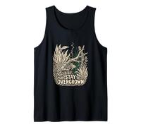 Jungle Aquascaping Planted Tank Linocut Wild Art Tank Top