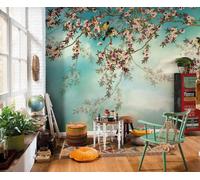 Jungle botanical green forest Wallpaper Mural Photo Children Kid Poster wall