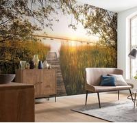 Jungle botanical green forest Wallpaper Mural Photo Children Kid Poster wall art