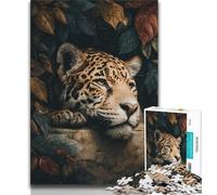 Jungle Cheetah Adult Jigsaws 1000 Pieces Difficult,Challenging To Complete But Fun And Humorous Birthday Present,Gifts,Wall Art (75x50cm)