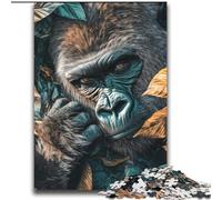 Jungle Chimpanzee Adult Jigsaw Puzzles 2000 Pieces, Family Game Stress Reliever Difficult Challenge Great Gifts And Toys (70x100cm)