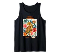 Jungle Explorer Jaguar Kids Tropical Wildlife Adventure Tank Top