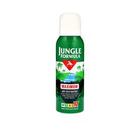 Jungle Formula Maximum Strength Insect Repellent Aerosol Spray (125ml - 50% DEET) - Up to 9 Hour Protection Against Mosquitoes, Ticks & Biting Insects - Mosquito Repellent for Travel & Domestic Use
