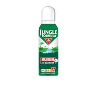Jungle Formula Maximum Strength Insect Repellent Aerosol Spray (125ml - 50% DEET) - Up to 9 Hour Protection Against Mosquitoes, Ticks & Biting Insects - Mosquito Repellent for Travel & Domestic Use