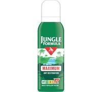 Jungle Formula Maximum Repellent Aerosol 125ml - Maximum Strength, against Mosquitoes,