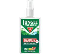 Jungle Formula Maximum Strength Insect Repellent Pump Spray (90ml - 50% DEET) - Up to 9 Hour Protection Against Mosquitoes, Ticks & Biting Insects - Mosquito Repellent for Travel & Domestic Use