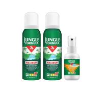 Jungle Formula Travel Pack - 2 x Maximum Spray125ml - 1 x Strong Spray 60ml