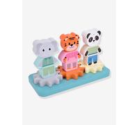 JUNGLE FRIENDS baby gear stacking game by SMALL FOOT multicoloured