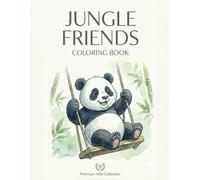 Jungle Friends: Kids Coloring Book