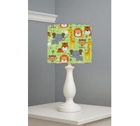 Jungle Friends Playtime II lightshade - 20 x 18.5cm Table Drum Shade | EFC046