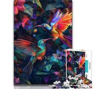 Jungle Hummingbird 2000 Piece Jigsaw Puzzles for Adults,Challenging Game Gifts for Is Ideal As A Gift for The Whole Family 70x100cm