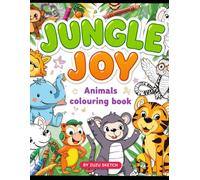 Jungle Joy: Animals colouring book