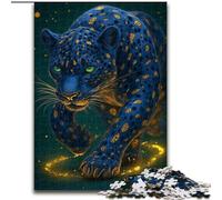 Jungle Leopard Adult Jigsaws 1000 Piece, Pattern Assembly Deal As Gifts for The Whole Family Suitable for And 14 (26x38cm)