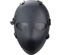 Jungle Leopard Airsoft Mask Vigil Killer Cosplay Costume Party Halloween Masks CS WarGame Full Face(BK)