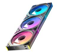 Jungle Leopard Interstellar V2 120mm PC Case Fans, Black Reverse