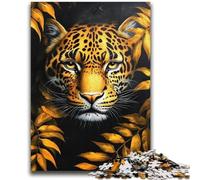 Jungle Leopard Jigsaw Puzzles for Teenagers 2000 Piece Puzzle,Fun Games Every Piece Is Unique - Challenging Family Fun Game (70X100cm)