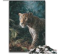 Jungle Leopard Jigsaws Puzzles 2000 Pieces for Adults Gifts, Stress Reliever Staycation Kill Time Enhance Love between Couples (70x100cm)