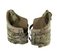 Jungle Leopard MOLLE Drop Leg Holster Mag Pouch Mount Platform Tactical Thigh Rig Airsoft Equipment Accessories Adjustable Strap(CP)