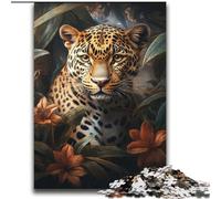 Jungle Leopard Puzzles 2000 Pieces for Adults, for Age 14 Years And over Stress Relief Christmas Game Presents for Women (70x100cm)