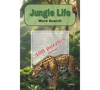 Jungle Life Word Search puzzle book: Word searches with easy to read print covering all Jungle life areas, Animals, Habitats, Flowers and Plants, ... Holidays and anytime (Life Word Search books)