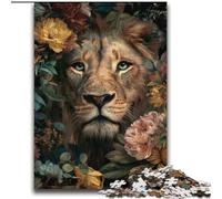 Jungle Lion Puzzles for Teenagers Teens 2000pc Puzzle, Family Game Stress Reliever Difficult Challenge Gifts for Friends And Family (70x100cm)