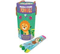 Jungle Lolly Stick Puzzle - For Ages 3 Years Upward - Double-Sided Puzzle Fun