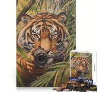Jungle Marksman 1000-piece Puzzle for Teenagers Creative Fun Stress Less Home Game (50x75cm)