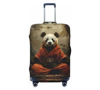 Jungle Meditating Panda Travel Luggage Covers - Elasticity Suitcase Covers Protector for Luggage 18-32 Inch