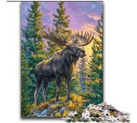 Jungle Moose 2000 Piece Jigsaw Puzzle for Adults And Teenagers, Challenging To Complete But Fun And Humorous Birthday Present, Gifts, Wall Art (70x100cm)