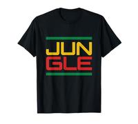 Jungle Music, Love DNB, Drum & Bass Raver, Junglist Raving T-Shirt