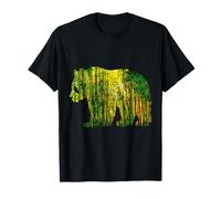 Jungle Nature & Hiking Rainforest Landscape with Panda T-Shirt