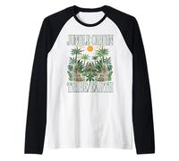 Jungle Origin Tribe/Earth Tropical Ancient Cultures Forest Raglan Baseball Tee