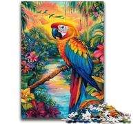 Jungle Owl Puzzles for Adults And Teenagers,Challenging Game And Family Play for Is Ideal As A Gift for The Whole Family (50x75cm)
