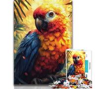 Jungle Parrot 2000 Piece Jigsaw Puzzle for Adults And Teenagers,Toys Educational Games Stress Relieving Suitable for Desktop Decoration 70x100cm