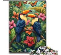 Jungle Parrot 2000 Piece Jigsaw Puzzles for Teenagers, Stress Reliever Difficult Challenge for Home Decoration for 14+ (70x100cm)