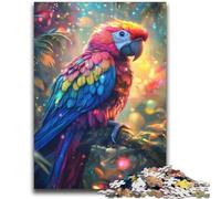 Jungle Parrot 2000 Pieces Jigsaw Puzzle for Adults& Teens,Challenging To Complete But Fun And Humorous Educational Game for Birthday (70X100cm)