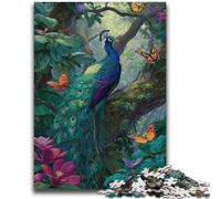Jungle Peacock 2000 Piece Jigsaw Puzzles,Challenging To Complete But Fun And Humorous Birthday Present,Gifts,Wall Art (70X100cm)